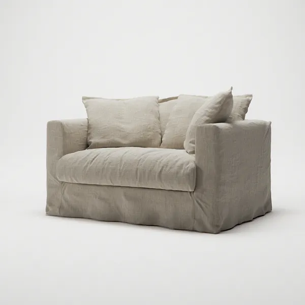 Le Grand Air Love Seat Hør Natural Blonde