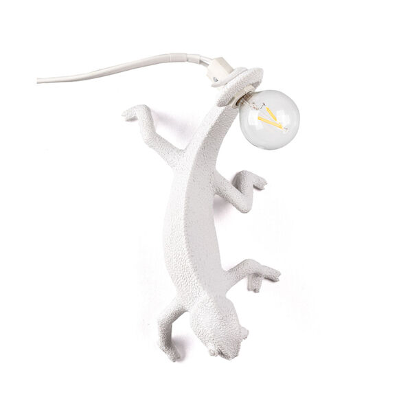 Chameleon Lamp Going Down Seinävalaisin Valkoinen