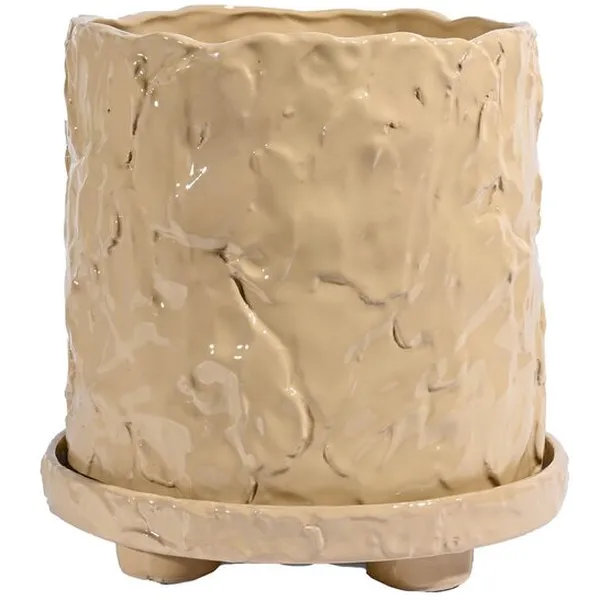 Muddy Krukke 23 cm Beige