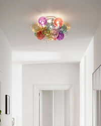Gross Loftslampe 50 cm Flerfarvet