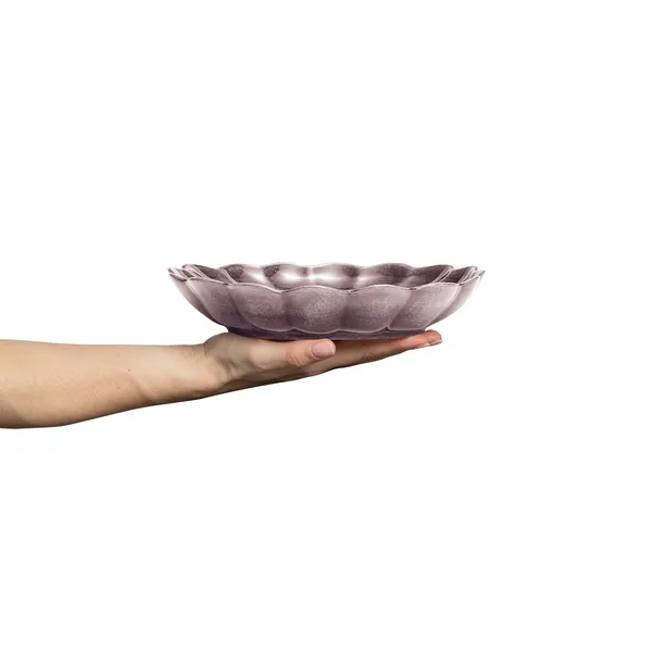 Oyster Kulho 24 cm Luumunvärinen