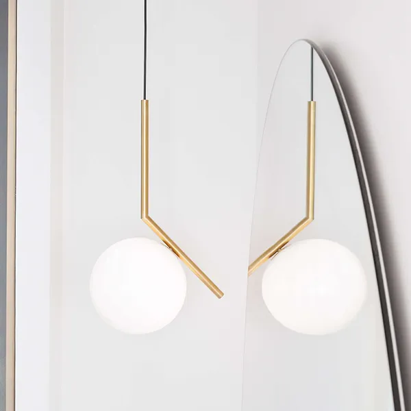 IC Lights S2 Pendel Børstet Messing