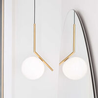 IC Lights S2 Pendel Børstet Messing