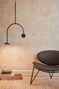 Semper Lounge-Tuoli Java Brown