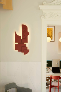 Totem Deco Væglampe Basque Red