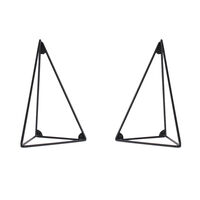 Pythagoras Hyldebeslag 2 Stk Krom