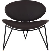 Semper Lounge-Tuoli Java Brown