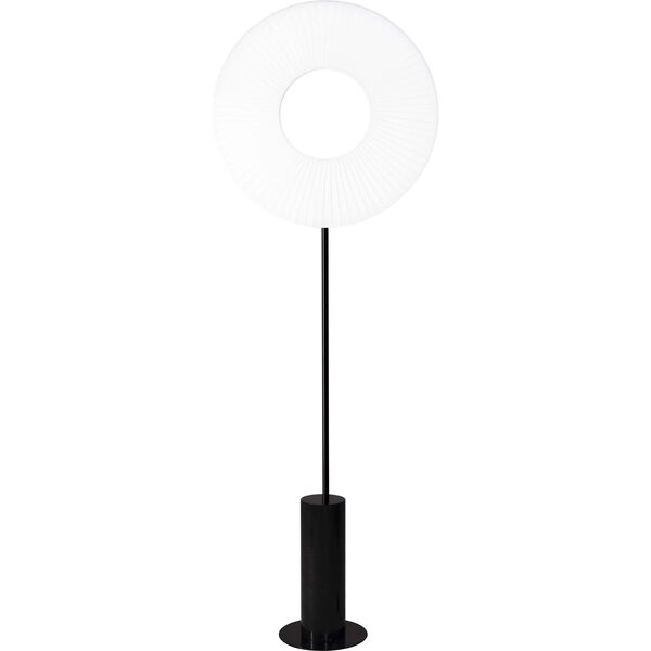 Iris Totem Golvlampa 60 cm Vit / Svart Marmor