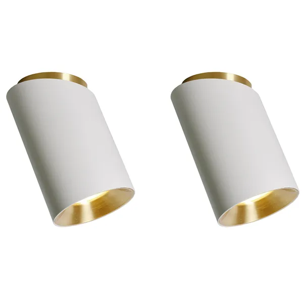 Tobo C85 Spotlight Diagonal 2-pack Vit