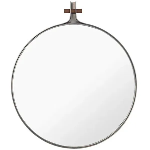 Dowel Peili Round Teräksenharmaa / Pähkinäpuu 70 cm