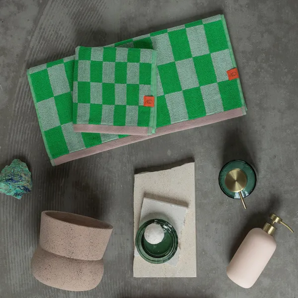 Retro Handduk 50x90 cm Classic Green