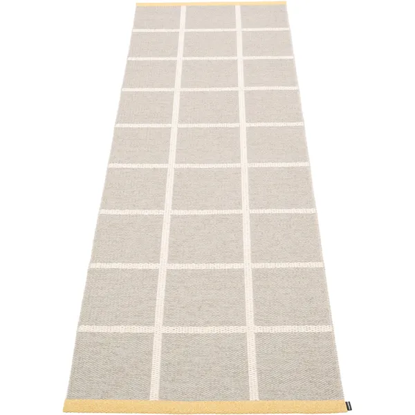 Criss Plastmatta Linen / Vanilla / Pale Yellow 70x225 cm