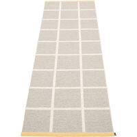 Criss Plastmatta Linen / Vanilla / Pale Yellow 70x225 cm