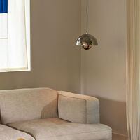 Flowerpot VP1 Pendel Chrome-Plated