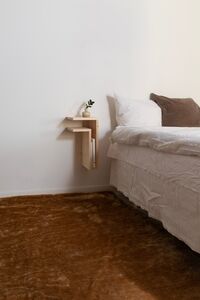 F-Shelf Vegghylle Venstre Furutre