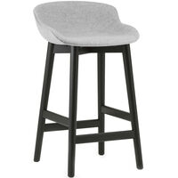 Hyg Barstol 65 cm Grå / Svart Eik