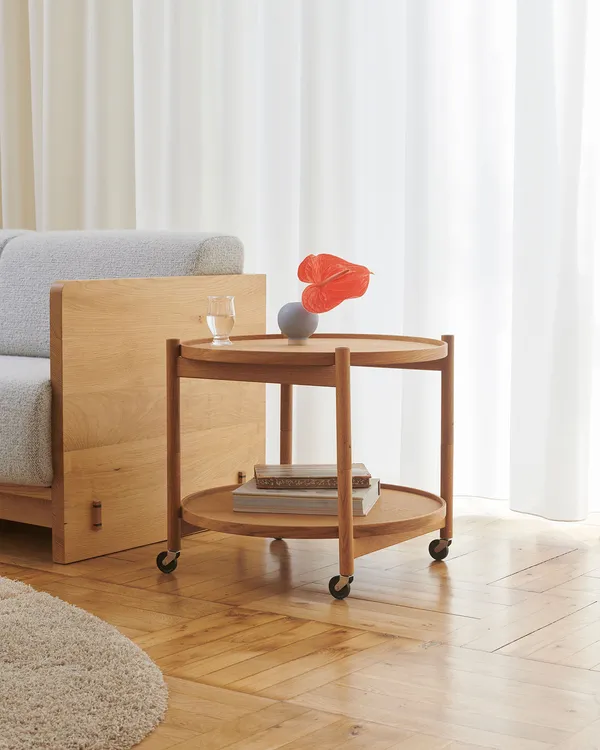 Bølling Brickbord Ø60 cm Oljad Ek