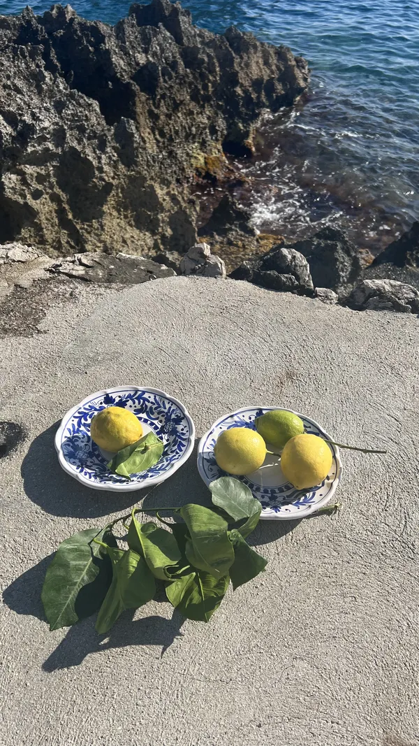 Positano Salladstallrik 20 cm Blå