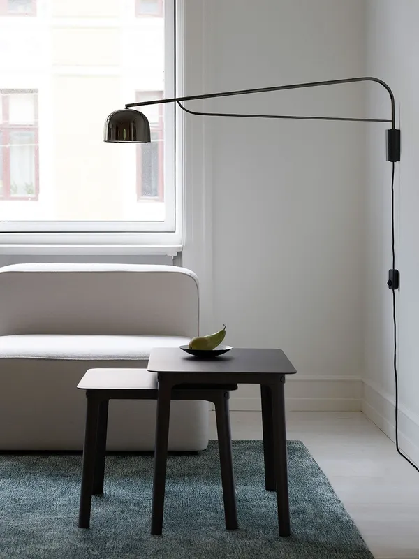 Grant Wall Light EU 111 cm Black