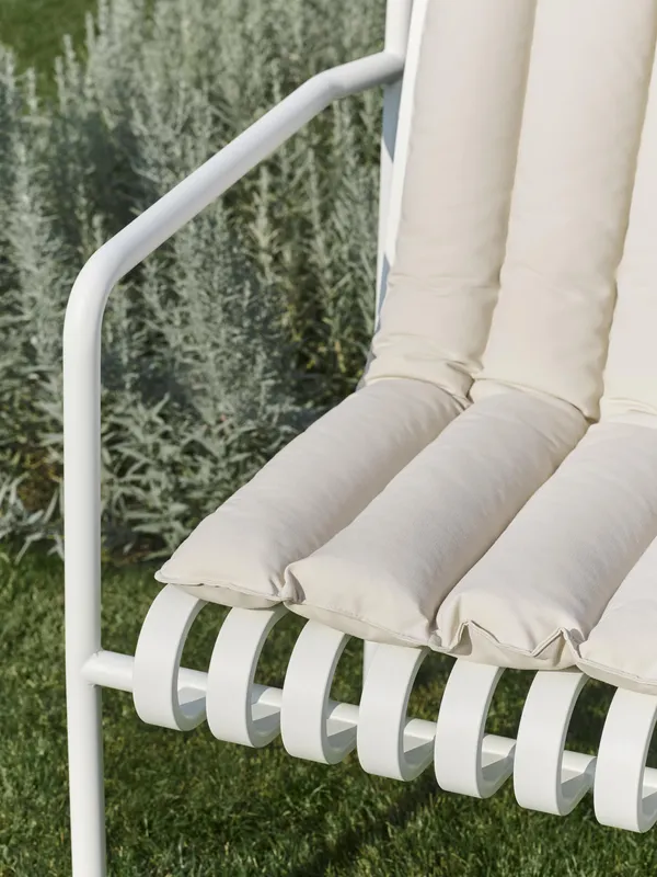 Palissade Dining Karmstol Cream White