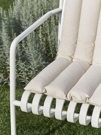 Palissade Dining Karmstol Cream White