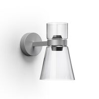 Nocturne Wall Lamp Cone Silver