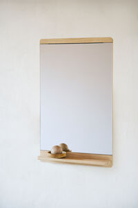 Rim Väggspegel 40x67 cm Vitoljad Ek