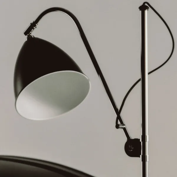 Bestlite BL3 S Golvlampa Krom/Svart