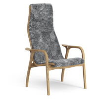 Lamino Lenestol Oljet Eik / Saueskinn Scandinavian Grey