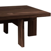 Farmhouse Soffbord 70x70 cm Mörk Ek