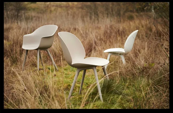 Beetle Spisebordstol Outdoor Alabaster White