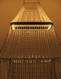 La Lampe C Lysekrone Rustfritt Stål