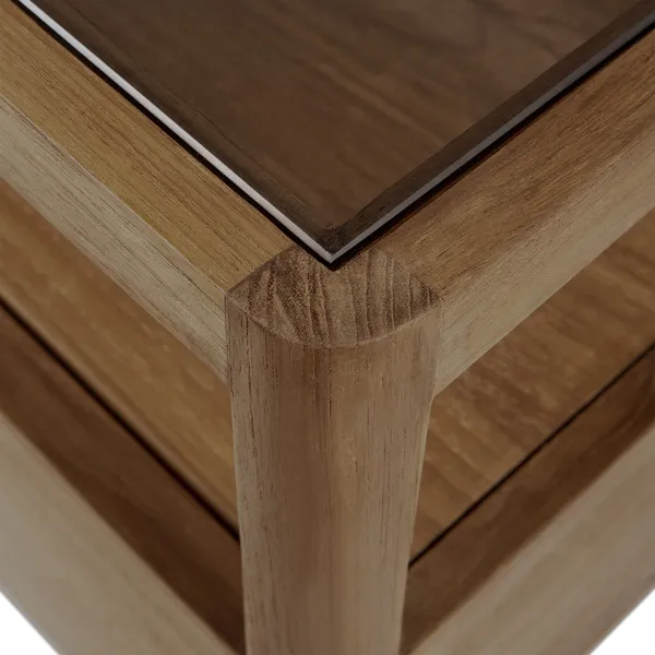 Spindle Nattbord Teak