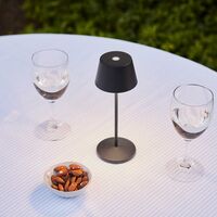 Modi Micro Portabel Lampe H20 cm Sort