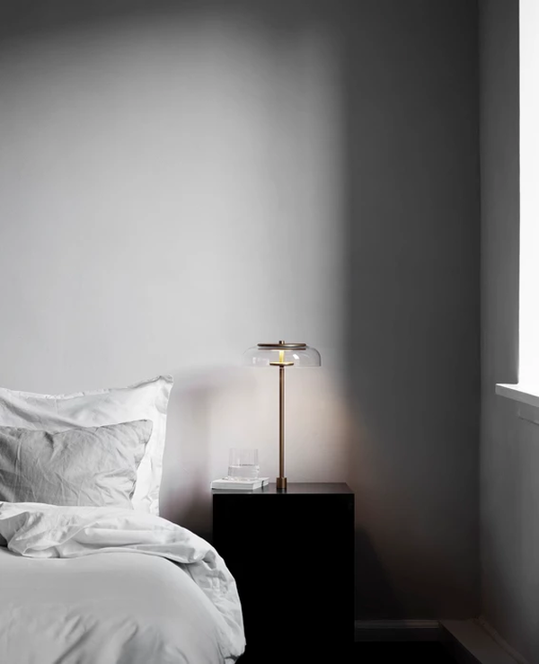 Blossi Bordlampe Integreret 230 mm Nordic Gold / Guld