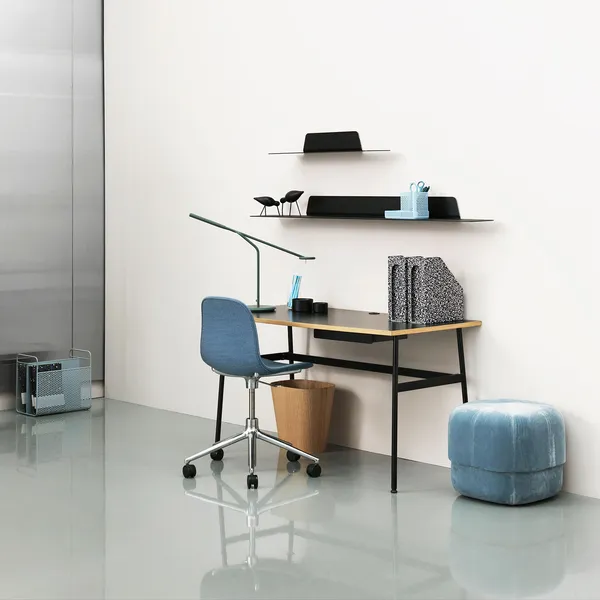 Journal Skrivebord Sort