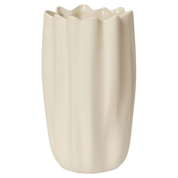 Nium Vase 23 cm Off-white