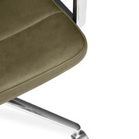 455+ Työtuoli Pyörillä varustettu Bosco Leather