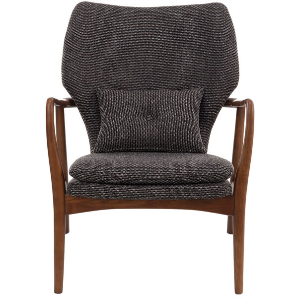 Chair Peggy Fabric Rough Grey