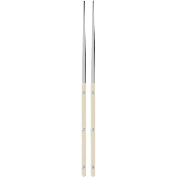 Bistrot Solid Ätpinnar 2-pack Ivory