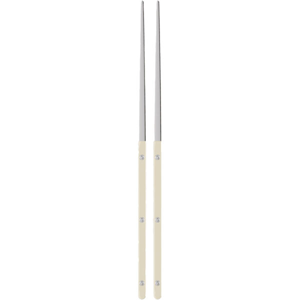 Bistrot Solid Spisepinde 2-pak Ivory