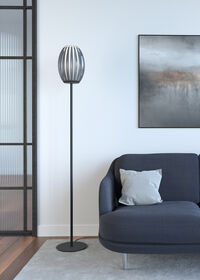 Tentacle Golvlampa Svart / Rök