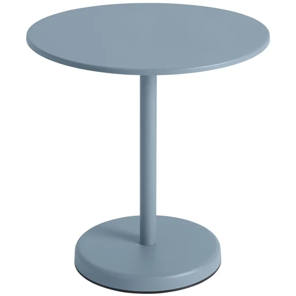 Linear Bord Stål Ø70 cm Pale Blue