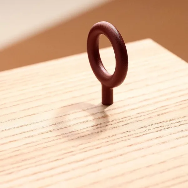 Key Knop Reddish Brown