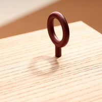 Key Knop Reddish Brown