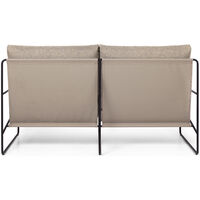 Desert 2-Personers Sofa Sort / Dolce
