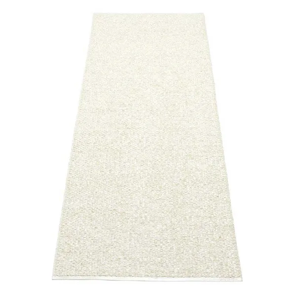 Svea Gulvtæppe 70x240 Vanilla/Beige Metallic