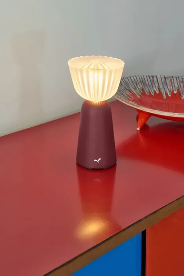 Swiing Bordslampa Portabel Black Cherry