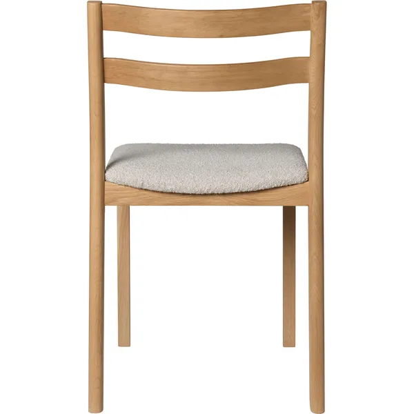 Boda Spisestol Rugged Bouclé Naturlig Eik / Off-white