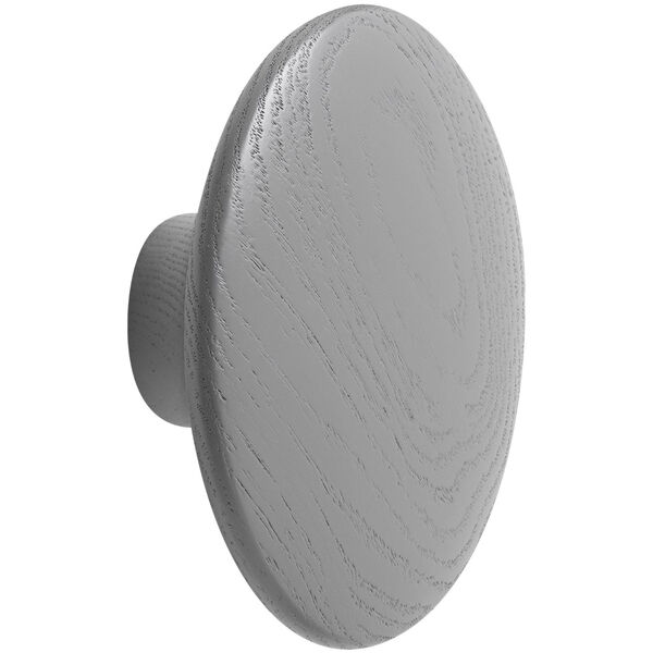 Dots Krog Træ Ø13 cm Mørkegrå